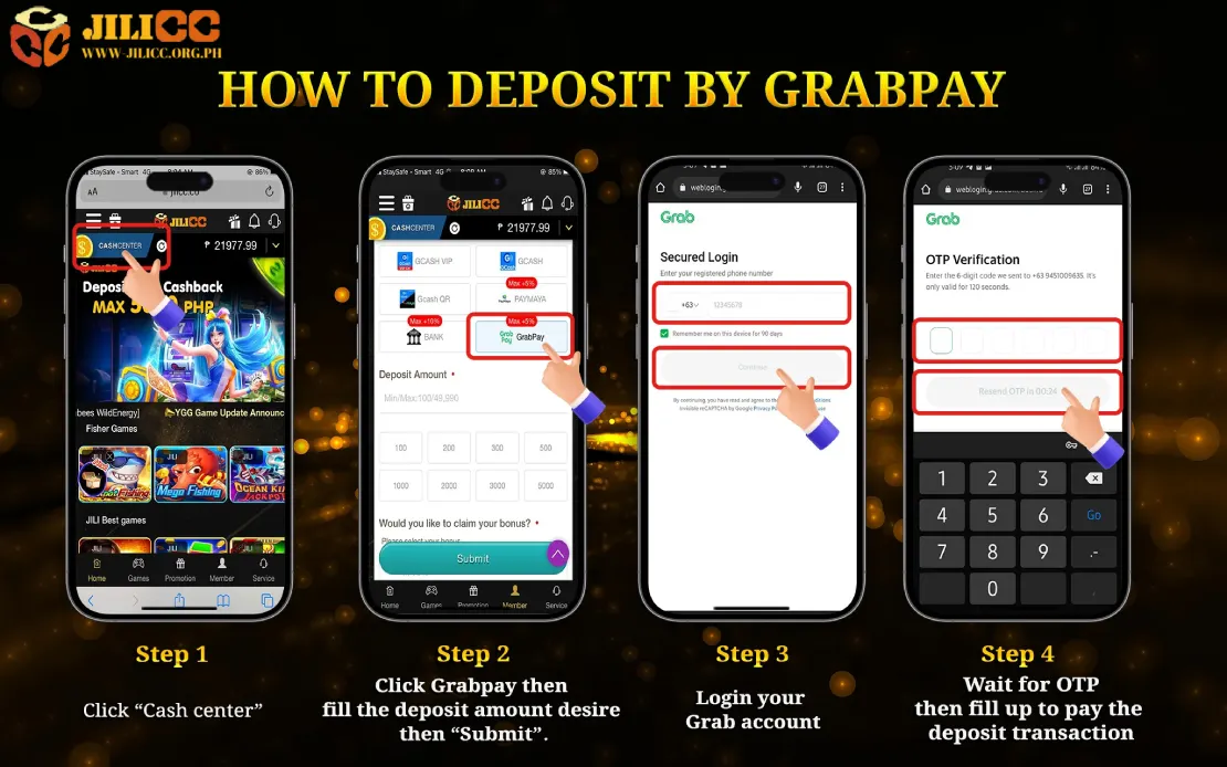 Deposit By Grabpay